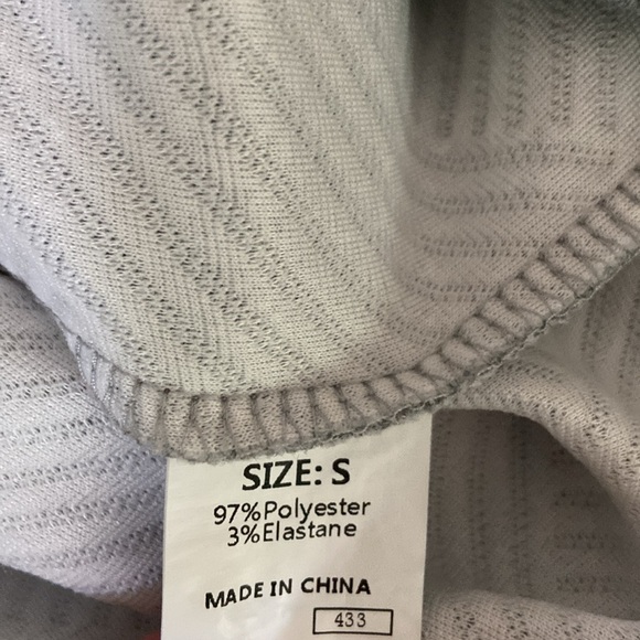 KIRUNDO Womens Sweatshirt Casual Textured Long Sleeve Henley Button Pullover - Picture 6 of 6